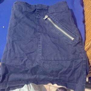 Navy blue shorts